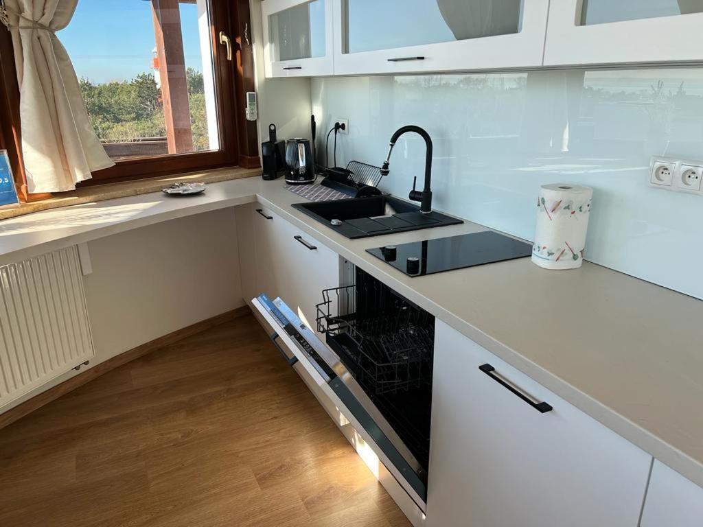 Dom Zdrojowy Apartament "Widokowy" Daire Jastarnia Dış mekan fotoğraf